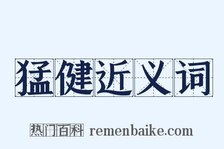 猛健近义词是什么意思的图片